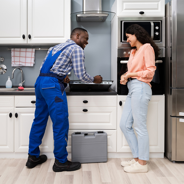 can you provide an estimate for cooktop repair before beginning any work in Spur Texas